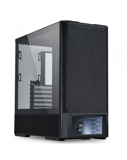 Lian Li LANCOOL 207, Midi case, glass, black