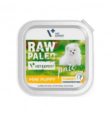 RAW PALEO Pate Mini Puppy Turkey - wet food for puppies - 150 g