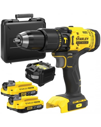 STANLEY SFMCD711D2K 2X2Ah cordless drill/driver