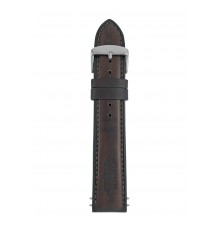 Zeppelin leather strap brown, 22 mm