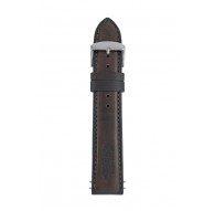 Zeppelin leather strap brown, 22 mm