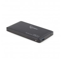 Gembird EE2-U3S-2 storage drive enclosure HDD enclosure Black 2.5"