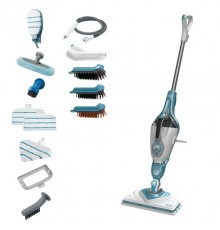Black & Decker BHSM1610DSM Portable steam cleaner 0.5 L 1600 W Aqua colour, White