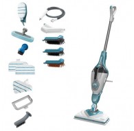 Black & Decker BHSM1610DSM Portable steam cleaner 0.5 L 1600 W Aqua colour, White
