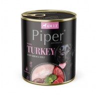 DOLINA NOTECI Piper with turkey and broccoli - wet dog food - 800g