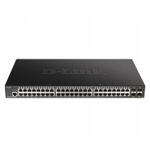 D-Link 48-port Gigabit Smart Managed Switch with 4 x 10G SFP+, 370Watts
