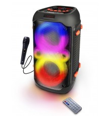 Esperanza EP156 BT FM LED RGB KARAOKE Speaker Black 20W