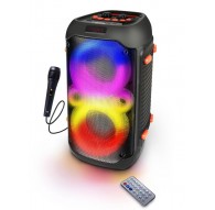 Esperanza EP156 BT FM LED RGB KARAOKE Speaker Black 20W