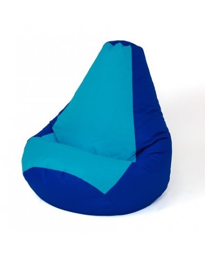Sako bag pouffe Pear blue XL 130 x 90 cm