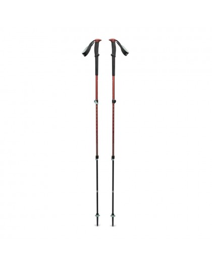 Trekking poles Black Diamond Trail Back Trekking Poles Iron Red