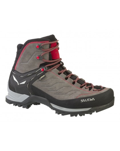 Salewa MTN Trainer Mid GTX Male Adult Charcoal, Grey, Red
