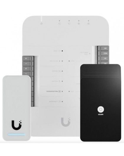 Ubiquiti UA-G2-SK | UniFi Accessi algkomplekt | G2 juurdepääsu lugeja + keskseade + kaardid (10 tk)