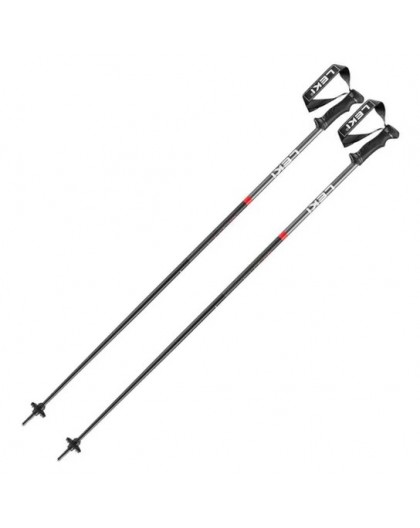 LEKI POLES QNTM black/red 120