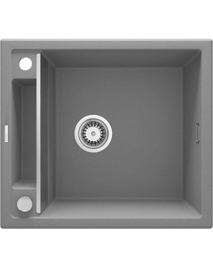 Magnetic 1-bowl granite sink