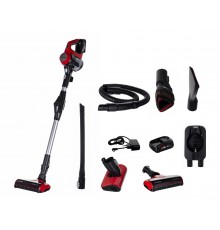 Bosch BBS711ANM stick vacuum/electric broom Bagless 0.3 L Black, Red, Stainless steel