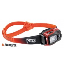 Petzl SWIFT RL Black, Orange, White Headband flashlight LED