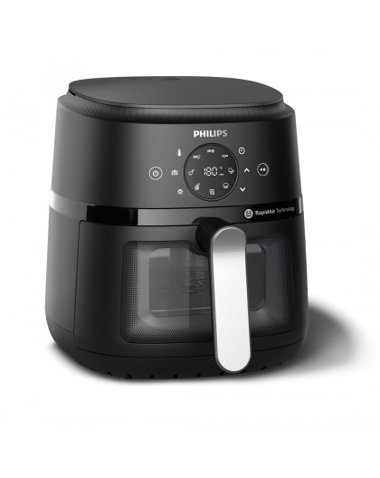 Philips 2000 series NA221/00 fryer Single 4.2 L Stand-alone 1500 W Hot air fryer Silver