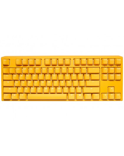 Ducky One 3 TKL keyboard Gaming USB QWERTY English Yellow