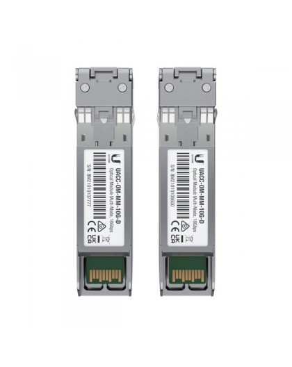 Ubiquiti UACC-OM-MM-10G-D-2 network transceiver module Fiber optic 10000 Mbit/s 850 nm