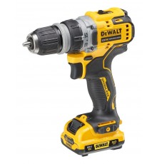 DeWALT DCD703L2T-QW drill 1500 RPM Keyless 900 g Black, Yellow