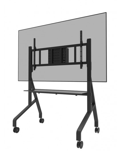 Neomounts FL50-575BL1 TV trolley 65-110" - fast installation - TÜV