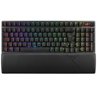 ASUS ROG Strix Scope II 96 Wireless klaviatuur Mängimise USB + RF Traadita + Bluetooth QWERTZ Saksakeelne Must