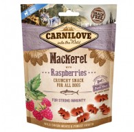 CARNILOVE Fresh Crunchy Mackerel + Raspberries - dog treat - 200 g