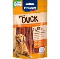 VITAKRAFT Pure Duck Fillets - dog treat - 80 g