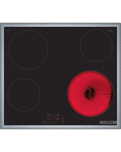 Bosch Serie 4 PKE645BB2E Hob Black Built-in Ceramic 4 zone(s)