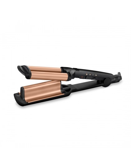BaByliss Deep Waves Curling iron Warm Black, Orange 98.4" (2.5 m)