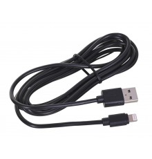 Gembird CC-USB2-AMLM-2M lightning cable Black