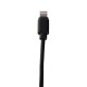 Gembird CC-USB2-AMLM-2M lightning cable Black