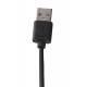 Gembird CC-USB2-AMLM-2M lightning cable Black