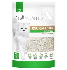 DIAMENTIQ Tofu Neutral Ultra clumping - plant-based litter - 4kg