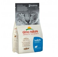 ALMO NATURE Holistic Sterilised Salmon - dry cat food - 2kg