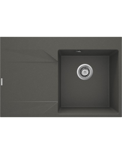 Granit sink 1-bowl with drainer - left