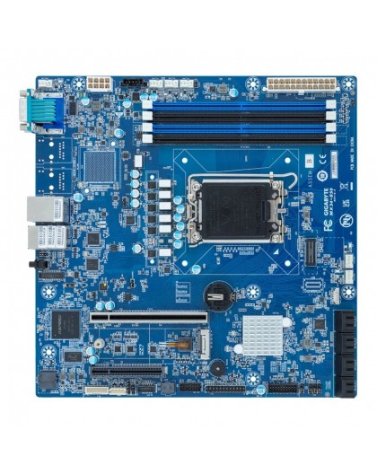 Motherboard - Gigabyte MX34-BS0 1x LGA 1700 Intel® Xeon® E-2400 / 6300 Intel® Pentium® Gold G7400 / G7400T Intel® C262