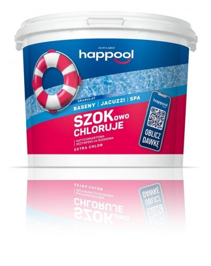 Acrylmed EXTRA CHLOR Granules for controlling bacteria, fungi and algae in swimming pool water, 3 kg