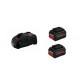 Bosch 1 600 A02 14C power screwdriver accessory Battery Black, Red