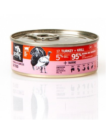 3COTY Turkey with krill - wet cat food - 80g