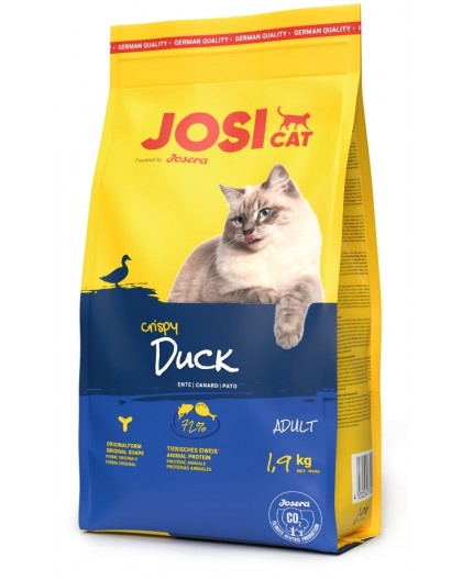 JOSERA JosiCat Crispy Duck - dry cat food - 1,9 kg