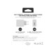 mophie Accessories-Wall Adapter-USB-C-PD-DUAL-67W-GAN-White-EU (2xUSBC)