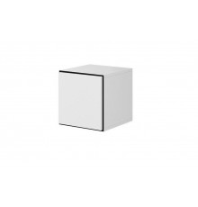 Cama full storage cabinet ROCO RO5 37/37/39 white/black/white