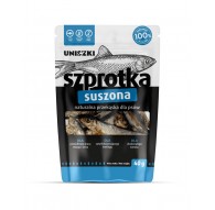 UNISZKI Dried sprat - dog treat - 40 g