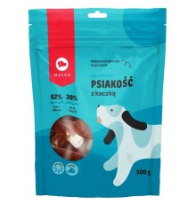 MACED Duck wrapped thicker rawhide stick - dog chew - 500g