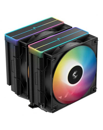 DeepCool AG620 BK ARGB V2 Chipset, Motherboard Air cooler 12 cm Black 1 pc(s)