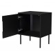 Cama INSERTO bedside cabinet, 2 pcs, 50x40x61.5 cm, black + LED