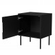 Cama INSERTO bedside cabinet, 2 pcs, 50x40x61.5 cm, black + LED