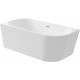 Acrylic corner/freestanding bathtub left - 170 cm