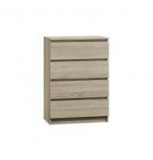 Topeshop M4 SONOMA chest of drawers